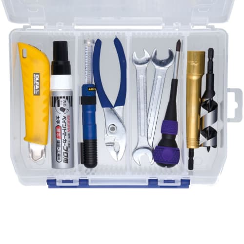 MEIHO Deep Case Clear D-1200N