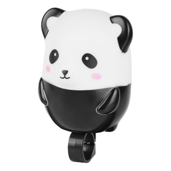 Cartoon Bike Bell Cute Squeeze Bicycle Horn Loud Clear Easy Installation On 0.87" Handlebars Bicycle Bell Lightweight Plastic Silicone Stretchable