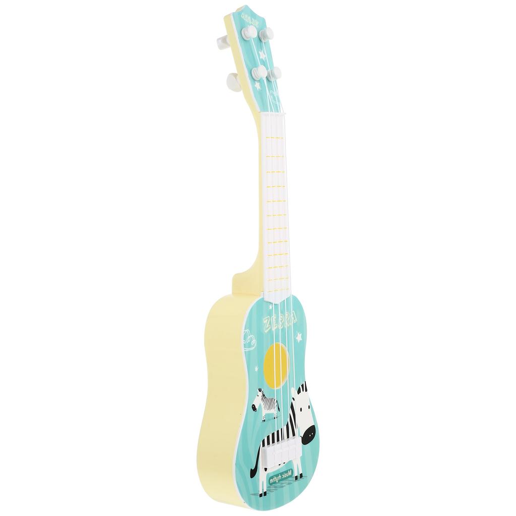 Rabbit Beginner Classical Ukulele Guitar Musical Instrument Kids Montessori Toys for Children Early Education Leaning Toy Gift