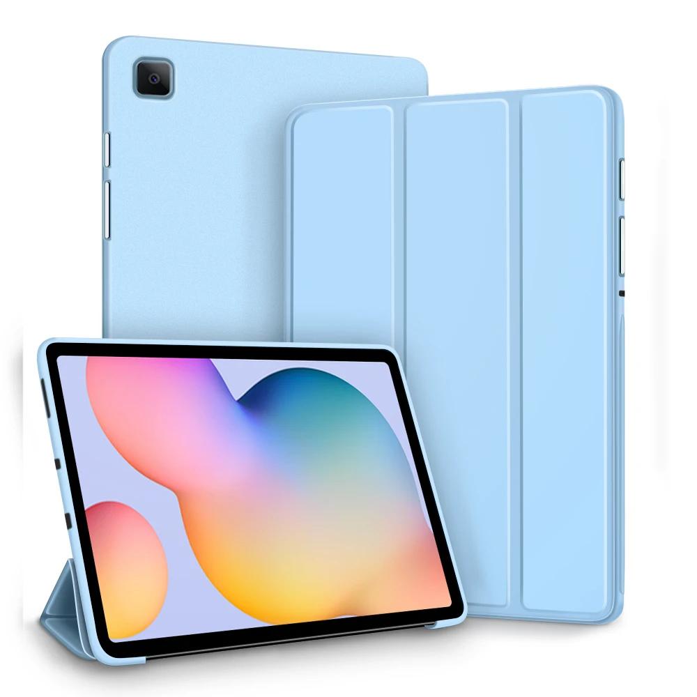 Case Fit Samsung Galaxy Tablet Case for S6 lite Tab A9 A8 A7 S7 S8 S9 and Plus FE Smart Auto Sleep Wake Silicone Cover