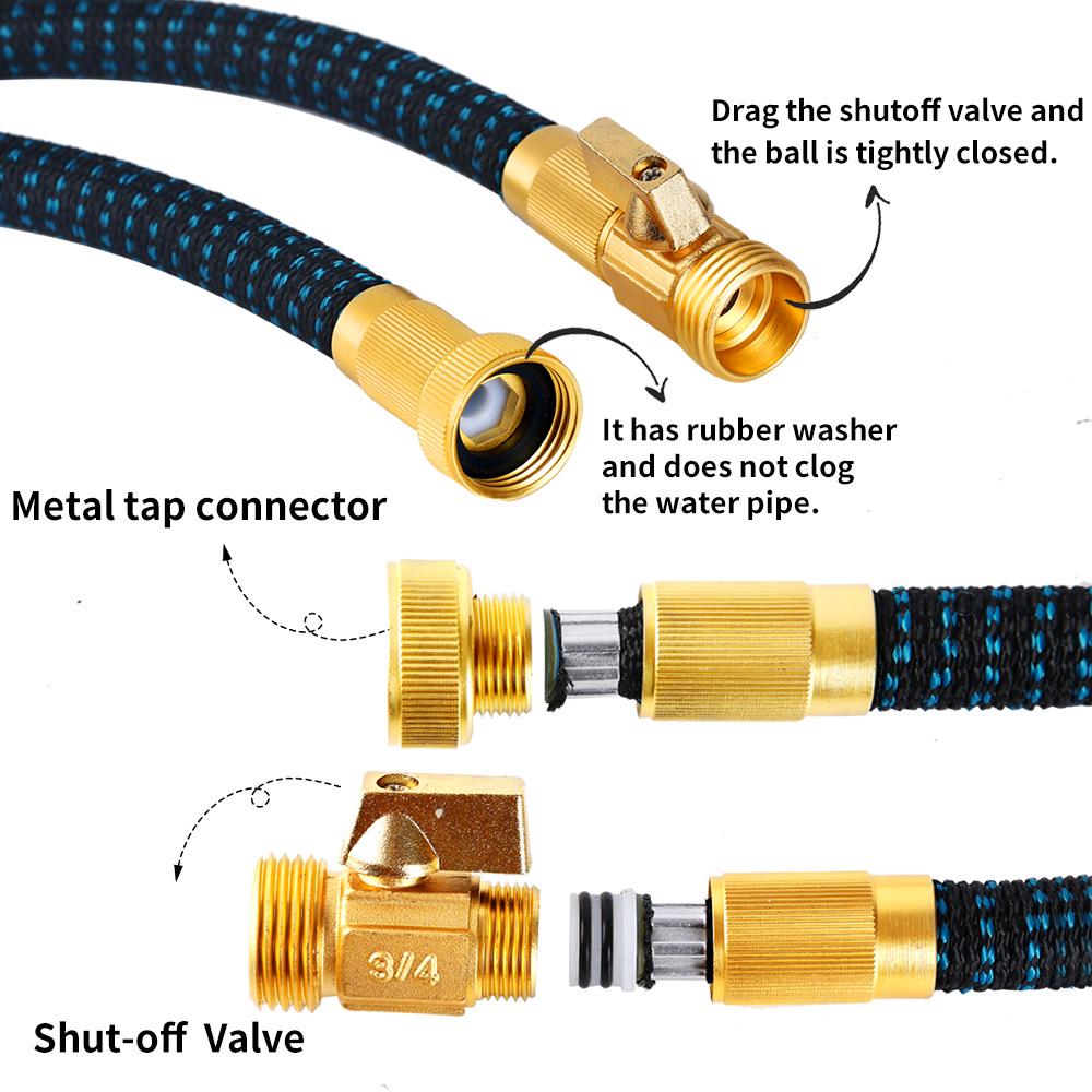 Portable Car Wash & Garden Watering High-Pressure Water Gun Set with Telescopic Hose X20