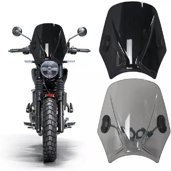Motorcycle Windscreen for Guerrilla 450 for Guerrilla 450 Motorcycles Compact Sport Wind Deflector Windshield Universal