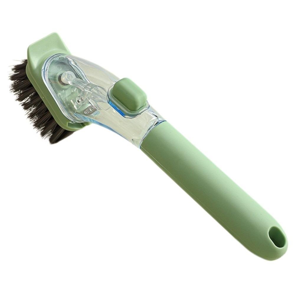 

with Soap Dispenser Automatic Liquid Dishwashing Brush Dish Washing Scrubber for Pots Dishes Bowl світло-зелений колір