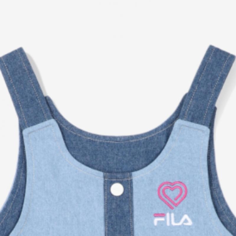 [fila Kids] Girls Overall Dress  Fk2opf2103f Lde  q0zFk2opf2103fLde