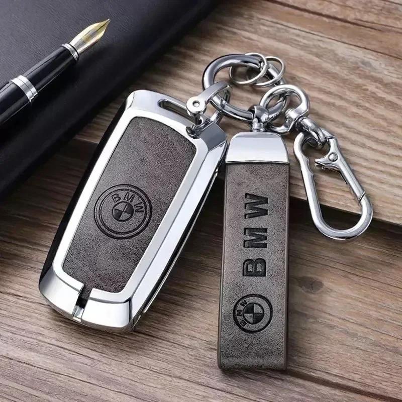 -Autosleutelhoesje Houder Sleutelschaal Voor BMW 1 3 5 7 Serie X1 X3 X4 X5 F10 F15 F16 F20 F30 F18 F25 M3 M4 E34 Sleutelhanger Accessori