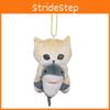 Adorable Shark Cat Plush Doll Cute Shrimp Cat Bag Pendant Soft Stuffed Animal Toy