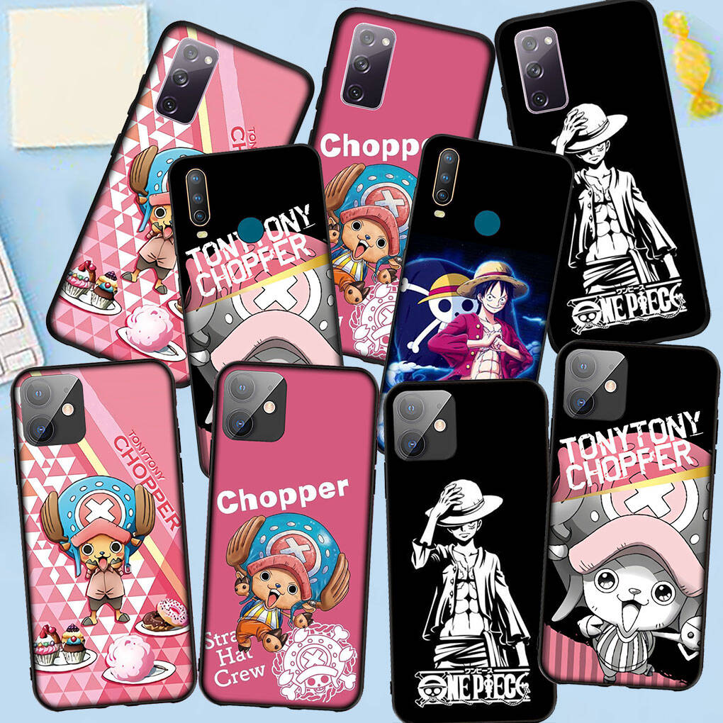 Phone Case for iPhone 17 15 16 Plus Redmi Note 14 12 11 13 Pro Max Huawei P30 P20 Lite OPPO A60 A40 A80 A18 Comics Luffy One Piece Tony Chopper Cover
