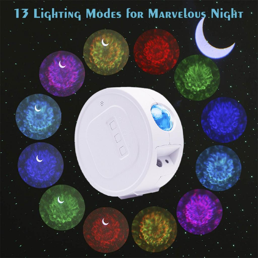 LED Lightful Night Sky Projector Lamp  Star Light Room  Decor