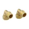 360 Degree Rotatable Brass Fitting 90 Angle Joints Adapter Compatible With Solar Systems Corrosion-resistant Material