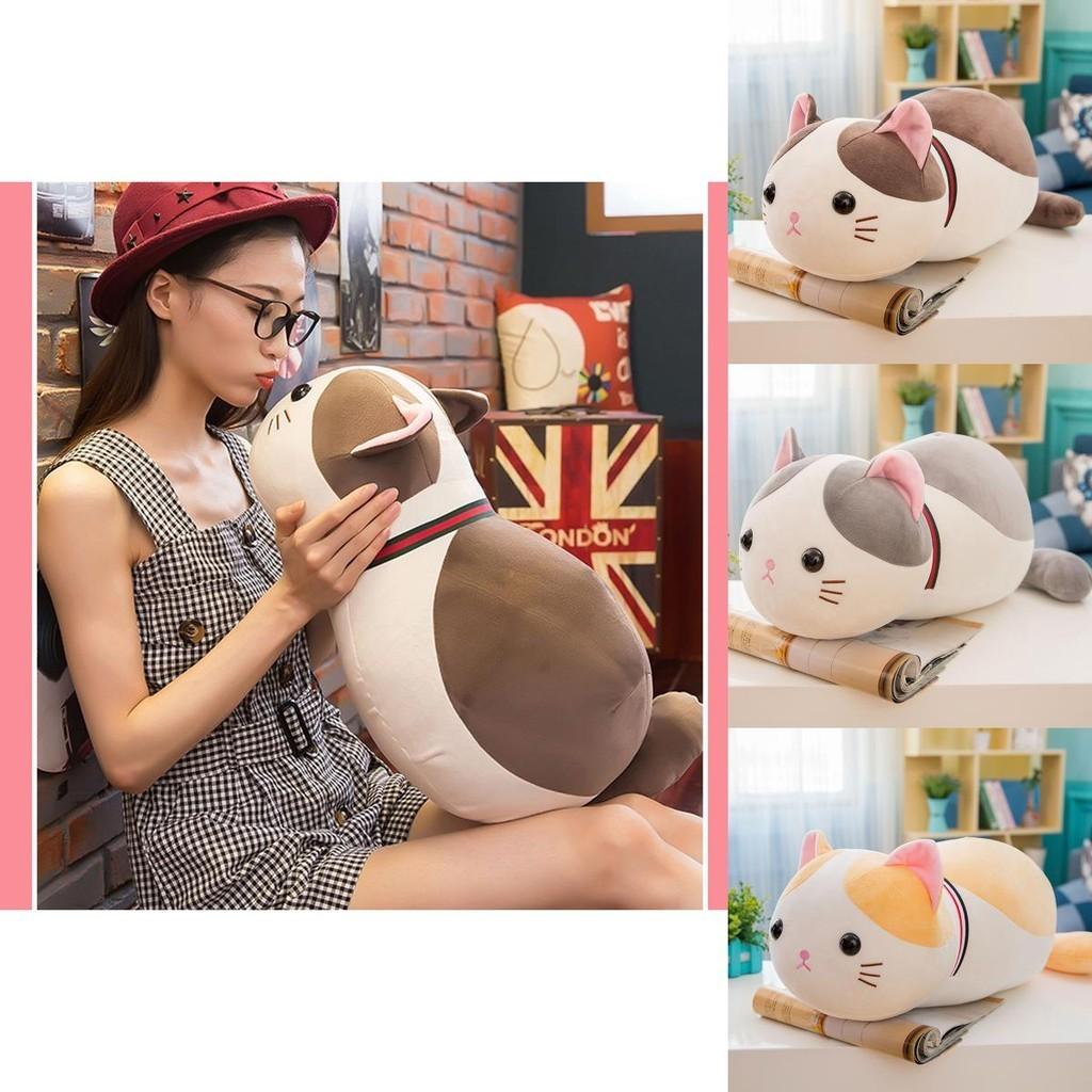 Soft Plush Toy 35/50cm Adorable Lovely Cat Giant Stuffed Animal Doll Pillow Gift