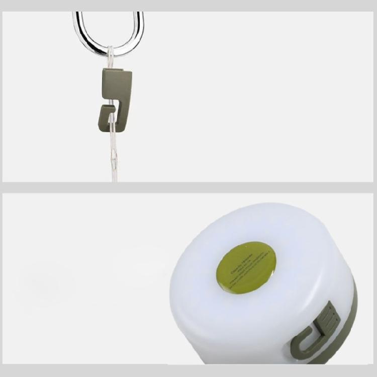 Outdoor Camping LED String Light with Multiple Lighting Mode Rechargeable Camping Lights, IP67 Waterproof Tent Light