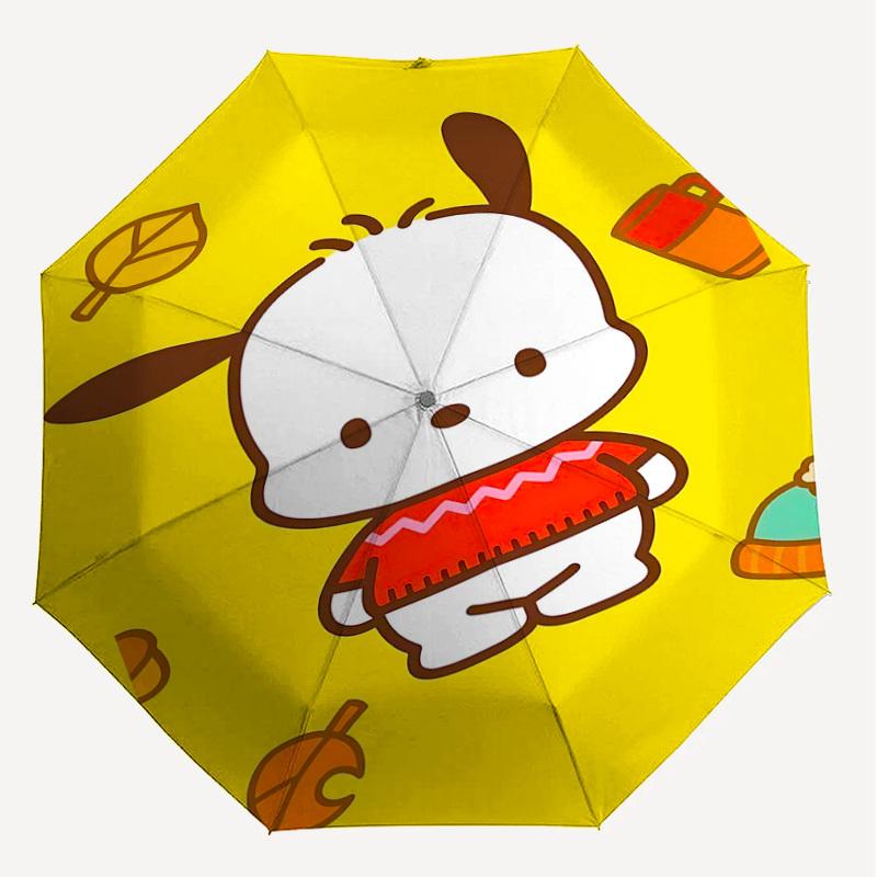 1PC autumn dog Umbrella-8-Rib Reinforced, Automatic Open, Lightweight & Durable, Cute Fashion Accessory for Outdoor-P2676