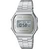 Vintage SerieS Digital Watch A168wem 7 Men S woMen S kidS Silver overSeaS