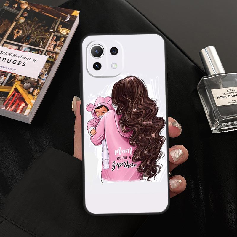 Mom Daughter Girl Son Dad Case For Xiaomi 14T 11T 12T 13T Pro 13 14 15 Ultra POCO X7 Pro X3 X5 X6 F5 F6 M6 Pro Cover