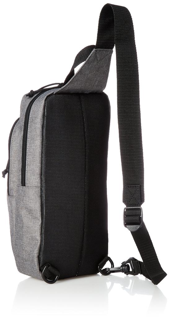 [OUTDOOR PRODUCTS] Shoulder Bag Heather Text Vertical Large Capacity Crossbody One-Shoulder, Heather Gray