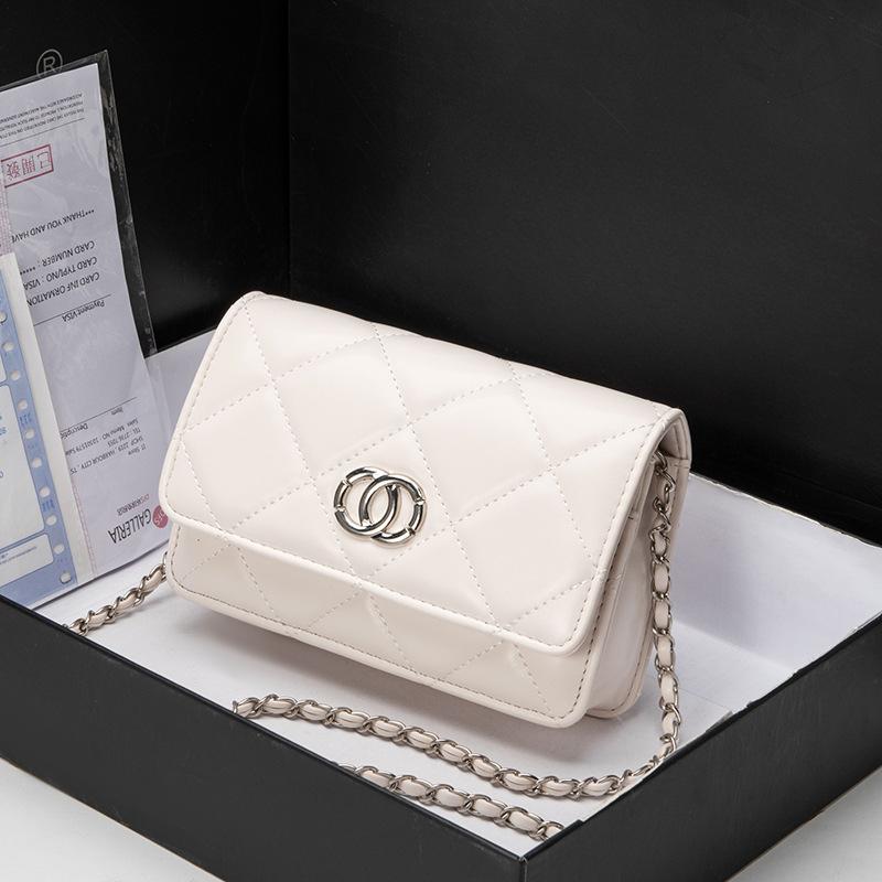 Xiaoxiangfeng Leichte Luxus Damen Koreanische Neue Umhängetasche Mode Diamantkette Einzelne Schulter Umhängetasche Vielseitige Damentasche