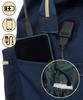 Ptn Alfa-6010 Navy Fabric Backpack