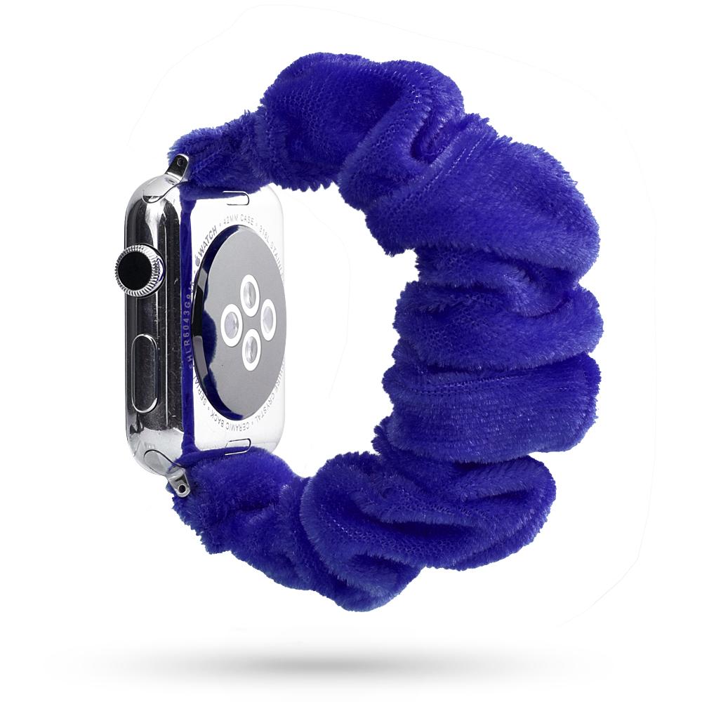 Scrunchie Strap for apple watch band 44mm 40mm 45mm 41mm 38mm 42mm 49mm correa bracelet iwatch series 4 5 6 3 SE 7 8 9 ultra 2