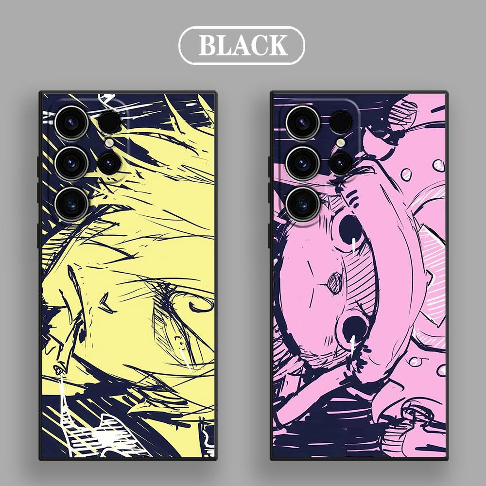 One Art Pieces Zoros Anime Phone Case For Samsung Galaxy S25 S24 S23 S20 S21 FE S26 S22 Ultra S26 Plus S25FE Soft Silicone Cover