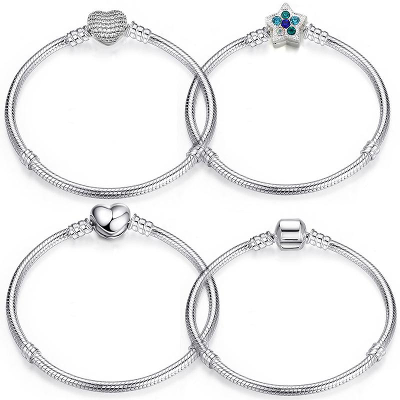 High Quality Snake Bone Basic Chain Charm Bracelet Fit Original DIY Bead Bracelets For Women Girl Jewelry Making