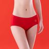 Langsheng Women's Year of the Dragon Red Cotton Underwear 4-Pack