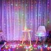 Starry Sky Waterproof Icicle Curtain Fairy Lights for Outdoor Decoration