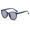 2026 Retro Round Frame Unisex Blue Light Blocking Sunglasses with UV Protection - European & American Style