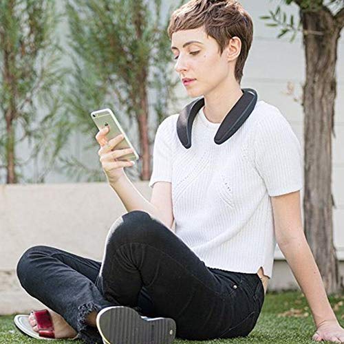 LITHON Audinsound Wearable Speaker SP-14 (KABS-014B) Bluetooth, USB Charging, Enjoy Anywhere, Black