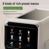 Compact Automatic Espresso Machine with Hot/Cold Extraction, Milk Frother, and Smart Touch Control for Home Use