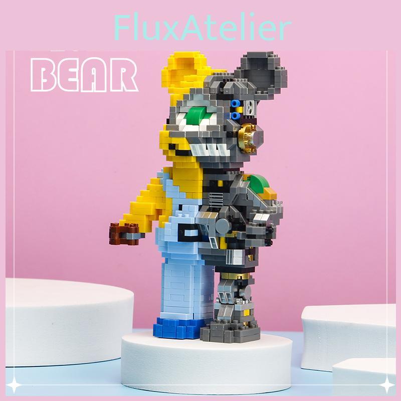 Plastic Assembles Abs Building Blocks Set Toy With Gloomy Bear Design Gifts For