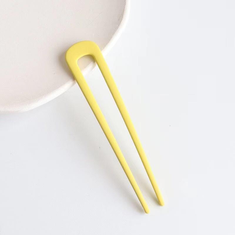 Simple U Shape Hair Clips Pins for Women Girls Hair Sticks Bride Hair Styling Accessories Sliver Gold Metal Hairpins Barrettes