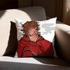 Anime Eddsworld Tord Pillow Case Sofa Living Room Bedroom Headboard Backrest Cushion Square Cushion Nap Time