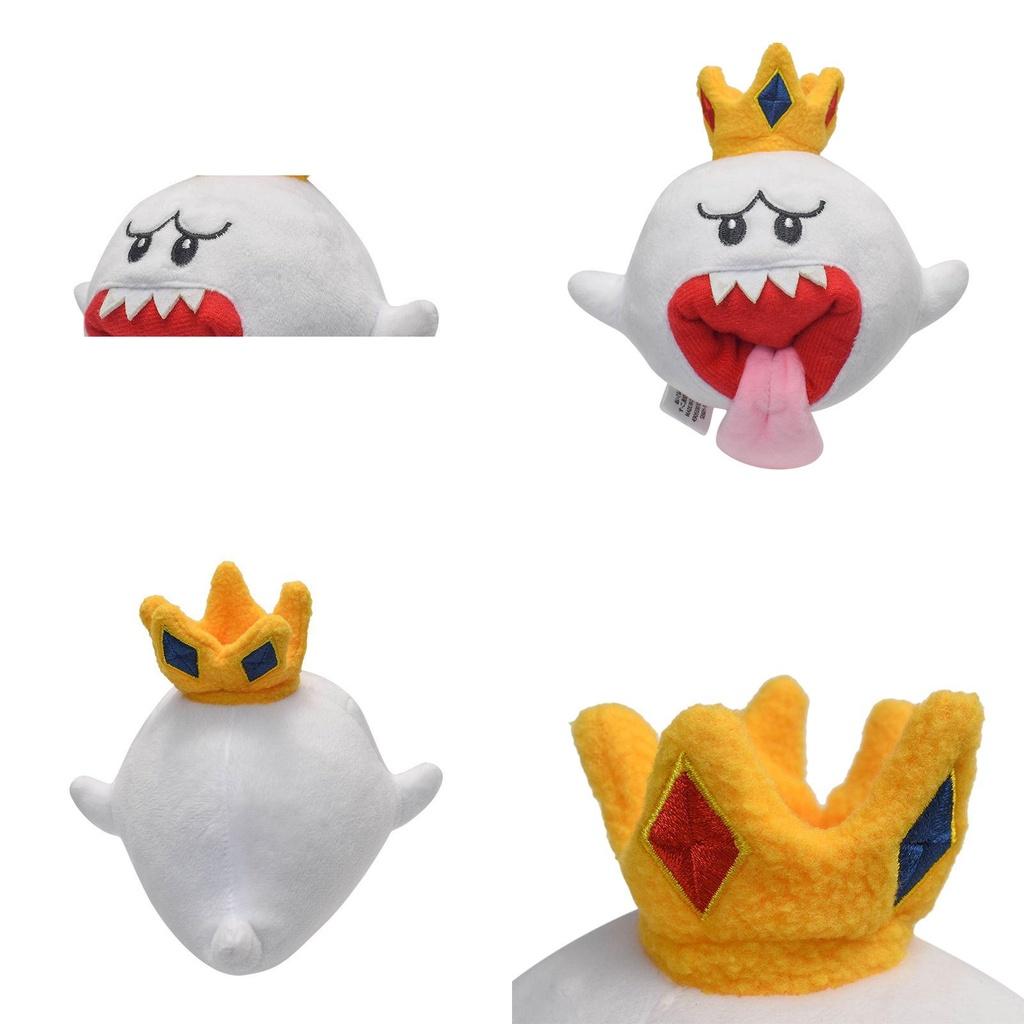 Cute 17cm Super Mario King Boo Plush Toy Stuffed Doll