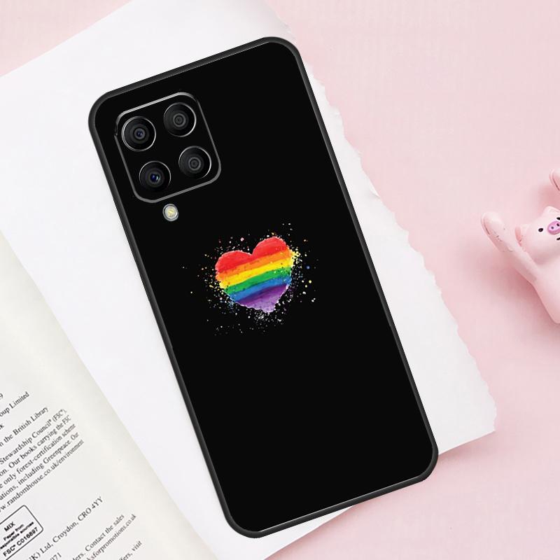 Gay Pride Rainbow Flag Case For Samsung Galaxy M52 M32 M12 M13 M53 M51 M31 M11 M14 M34 M54 M16 M36 M56 M15 M35 M55
