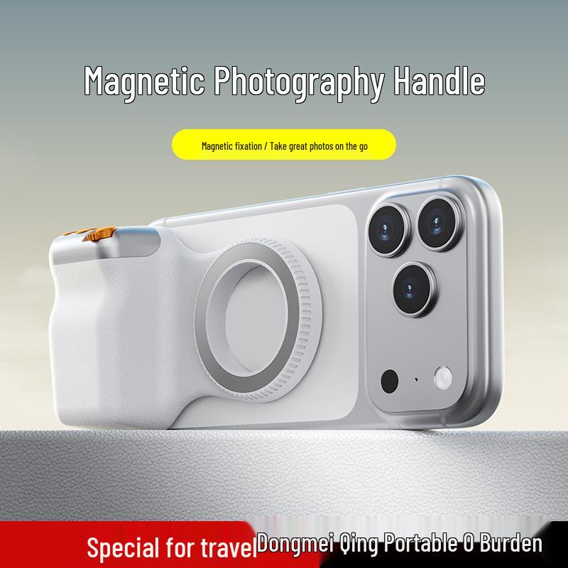 Magsafe Bluetooth Portable Selfie Handle with Magnetic Grip