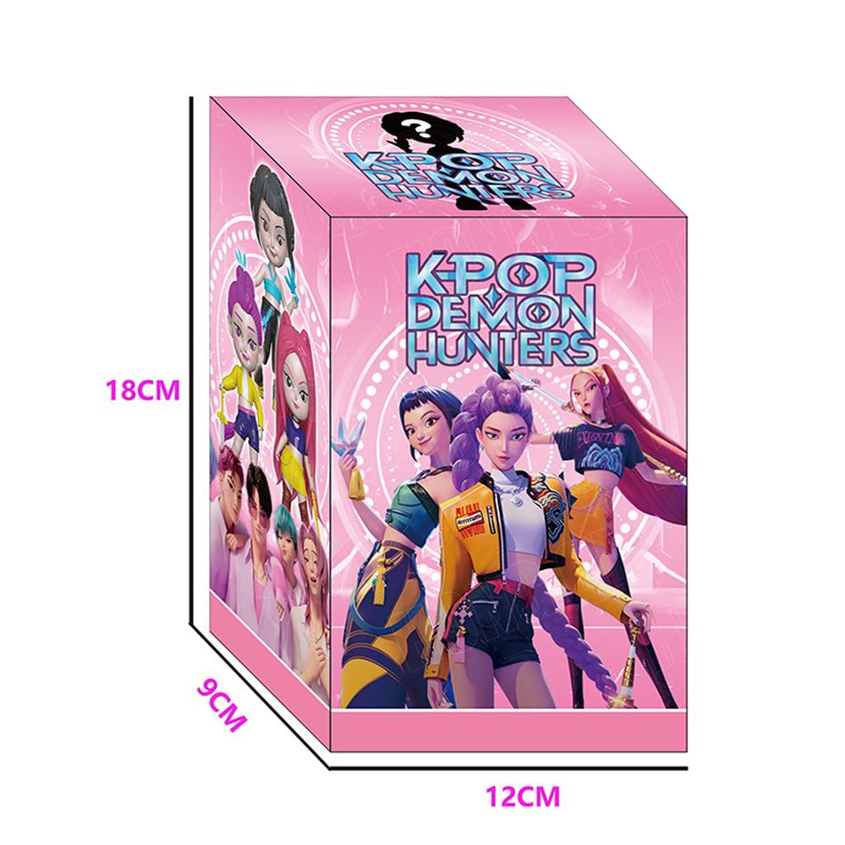 3 Kinds Kpop Demon Hunters Figure Model Toy PVC Cartoon Peripherals Rumi Mira Zoey Desk Decoration Collection Figures Model Toy