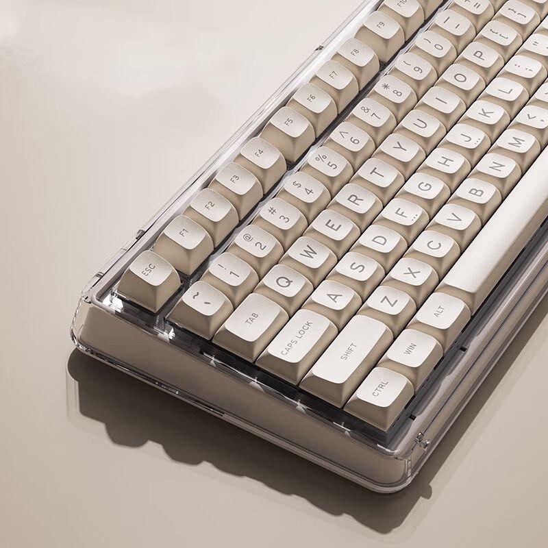 Qisha Wired Mechanical Keyboard with Multi-function Knob