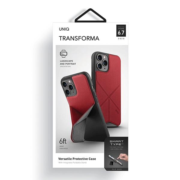 UNIQ Transforma iPhone 12 Pro Max 6.5" Case Red