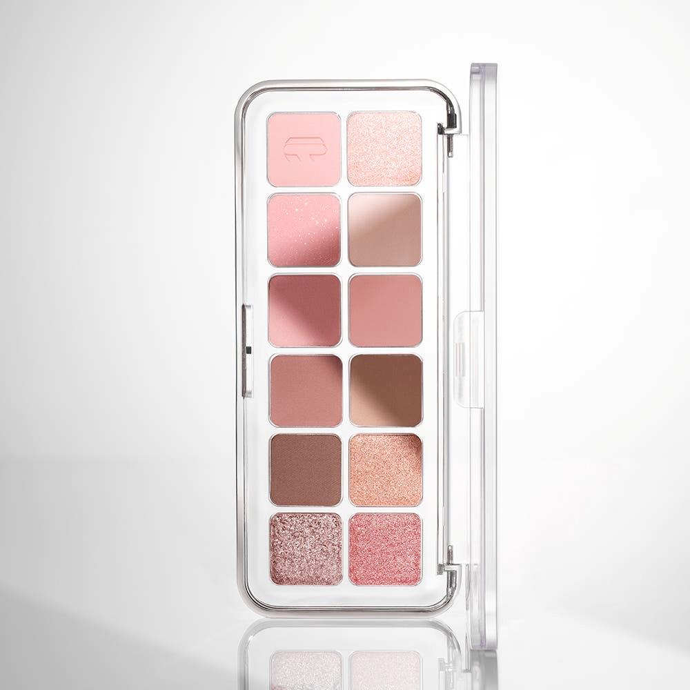 Clio Pro Eye Palette Air 12 Colori Palette Ombretti con Pennello Esclusivo 0,6 g x 12