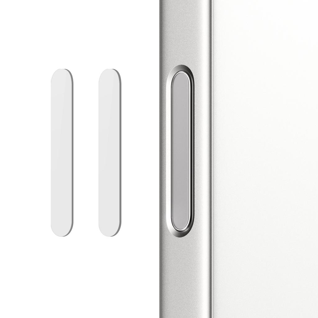 NORTHJO 2Pcs For iPhone 16/16 Plus/16 Pro/16 Pro Max Camera Control Button Cover Protector Tempered Glass Film