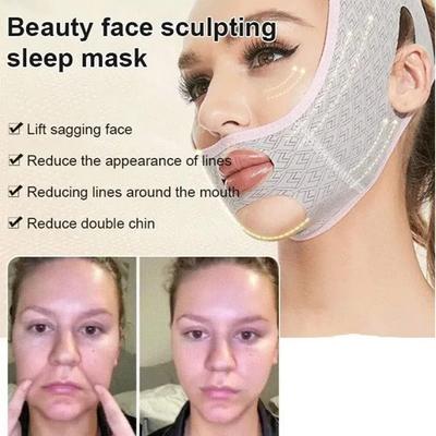 Neues Design, Kinn-Up-Maske, V-Linie, formende Gesichtsmasken, Gesichtsformung, Schlafmaske, Gesichtsschlankheitsgurt, Gesichtslifting-Gürtel