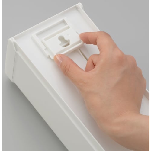 Inomata Chemical Plastic Bag Stocker, White