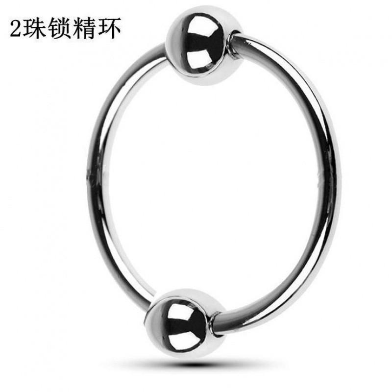 Sex Toys Male Products Metal Penis Ring Sex Rings Preputial Ring Six Beads Ring 2 Beads 3 Beads Single Beads for Adults