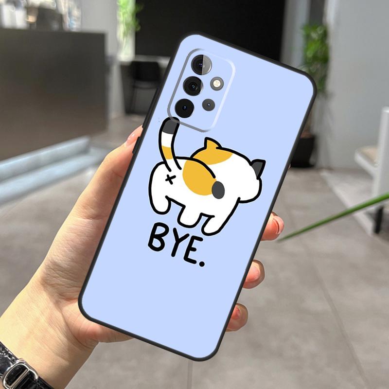 

Cute Cartoon Cat Case For Samsung Galaxy A22 A32 A52 A15 A16 A05 A26 A36 A56 A53 A33 A13 A34 A54 A14 A35 A55 Samsung A36