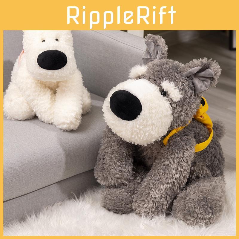 Highland Warm Cuddly Terrier And Schnauzer Plush Toy For Sleeping Snuggling And