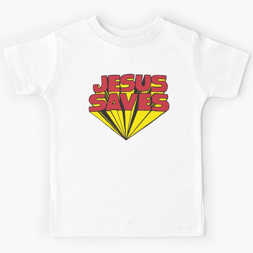 JESUS SAVES Kids T-Shirt 120