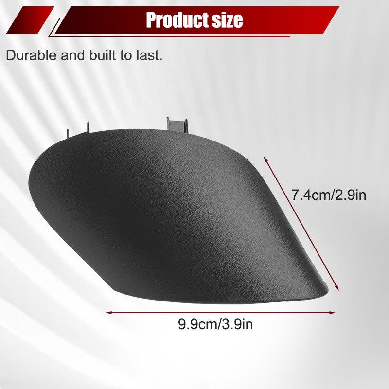 735450654 735450655 Left & Right Rearview Mirror Cover Arm Stem Cover Stem Cap Trim For Fiat 500 2012 2013 2014 2015 2016 2017