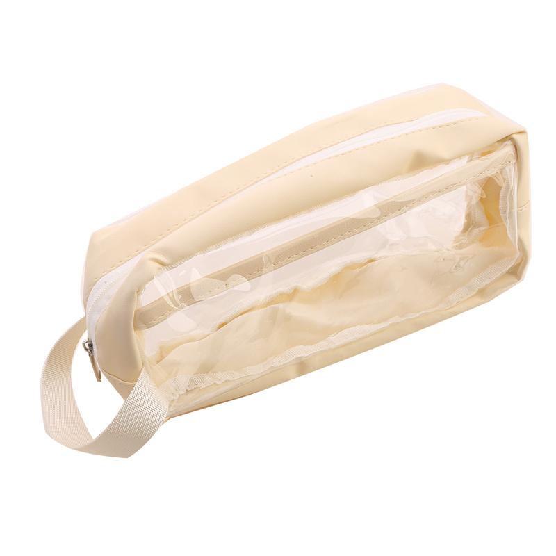 Transparent Large-capacity Pencil Case About Ins Junior High and High School Students Stationery Box Pencil Case for Men and Women