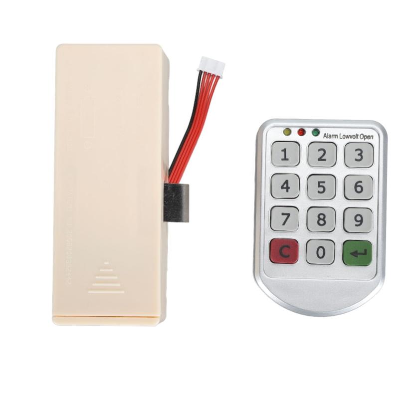 Digital Electronic Coded Lock Keyless Entry Cabinet Password Lock Keypad Lock For Wardrobe Shoe Cabinet Bedside Table