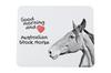 Australian Stock Horse - mouse pad com estampa, mouse pad personalizado com um cavalo, gadget exclusivo para um trabalhador de escritório da marca Art-Dog
